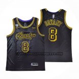 Canotte Los Angeles Lakers Kobe Bryant NO 8 Crenshaw Black Mamba Nero