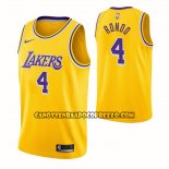Canotte Los Angeles Lakers Rajon Rondo NO 4 Icon Giallo