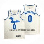 Canotte Los Angeles Lakers Russell Westbrook NO 0 Classic 2019-20 Bianco