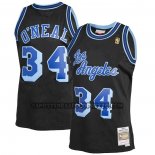 Canotte Los Angeles Lakers Shaquille O'neal NO 34 Mitchell & Ness 1996-97 Blu Nero
