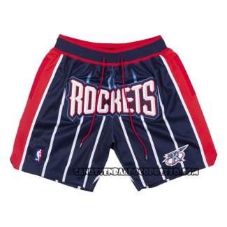 Pantaloncini Houston Rockets Just Don Blu