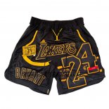 Pantaloncini Los Angeles Lakers Kobe Bryant Just Don Nero