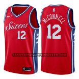 Canotte NBA 76ers T.j. Mcconnell Statement 2017-18 Rosso
