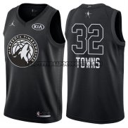 Canotte NBA All Star 2018 Timberwolves Karl-anthony Towns Nero