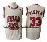Canotte NBA Bulls Scottie Pippen Retro Crema