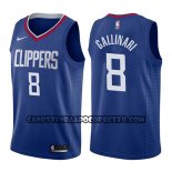 Canotte NBA Clippers Danilo Gallinari Icon 2017-18 Blu