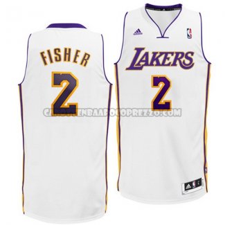 Canotte NBA Lakers Fisher Bianco
