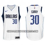 Canotte NBA Mavericks Seth Curry 2017-18 Bianco