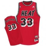 Canotte NBA Throwback Heats Mourning Rosso