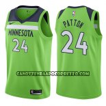 Canotte NBA Timberwolves Justin Patton Statement 2017-18 Verd
