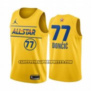 Canotte All Star 2021 Dallas Mavericks Luka Doncic Or