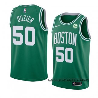 Canotte Boston Celtics P. J. Dozier Association 2018 Bianco
