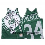 Canotte Boston Celtics Paul Pierce Mitchell & Ness Big Face Verde