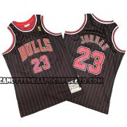 Canotte Chicago Bulls Michael Jordan Mitchell & Ness Nero