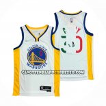 Canotte Golden State Warriors Stephen Curry NO 30 2022 Slam Dunk Special Messico Edition Bianco