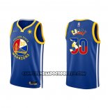 Canotte Golden State Warriors Stephen Curry NO 30 Filipino Blu