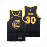 Canotte Golden State Warriors Stephen Curry NO 30 Fmvp 2022 Nero
