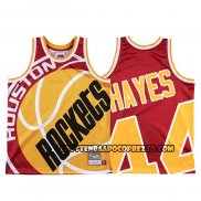 Canotte Houston Rockets Elvin Hayes Mitchell & Ness Big Face Rosso