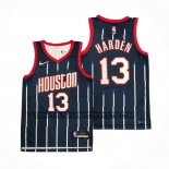 Canotte Houston Rockets James Harden NO 13 Citta 2021-22 Blu