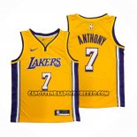Canotte Los Angeles Lakers Carmelo Anthony NO 7 Icon Giallo