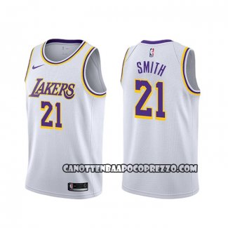 Canotte Los Angeles Lakers J.r. Smith Association 2020 Bianco