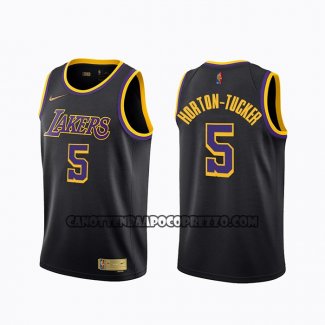 Canotte Los Angeles Lakers Talen Horton-tucker Earned 2020-21 Nero