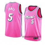 Canotte Miami Heat Derrick Jones Earned 2018-19 Rosa