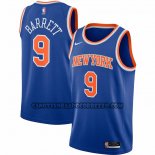 Canotte New York Knicks Rj Barrett NO 9 Icon Blu