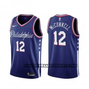 Canotte Philadelphia 76ers T.j. Mcconnell Citta 2019-20 Blu