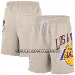Pantaloncini Los Angeles Lakers Big Logo Just Don Bianco