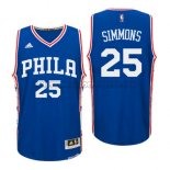 Canotte NBA 76ers Simmons Blu