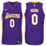 Canotte NBA Autentico Lakers Kuzma 2017-18 Viola
