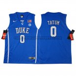 Canotte NBA Duke Blue Devils Tatum Blu