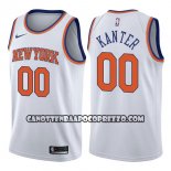 Canotte NBA Knicks Enes Kanter Association 2017-18 Bianco