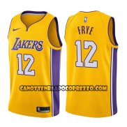 Canotte NBA Lakers Channing Frye Icon 2017-18 Or