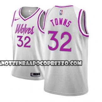 Canotte NBA Minnesota Timberwolves Karl Anthony Towns Earned 201