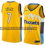 Canotte NBA Nuggets Trey Lyles Statement 2018 Giallo