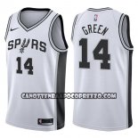 Canotte NBA Spurs Danny Green Association 2017-18 Bianco