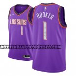 Canotte NBA Suns Devin Booker Ciudad 2018-19 Viola
