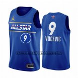 Canotte All Star 2021 Orlando Magic Nikola Vucevic Blu