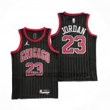 Canotte Chicago Bulls Michael Jordan NO 23 Statement 2020-21 Nero