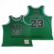 Canotte Chicago Bulls Michael Jordan No 23 Retro Verde