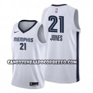 Canotte Memphis Grizzlies Tyus Jones Association Bianco