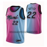 Canotte Miami Heat Jimmy Butler Citta 2020-21 Blu Rosa