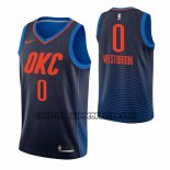 Canotte Oklahoma City Thunder Russell Westbrook NO 0 Statement Blu
