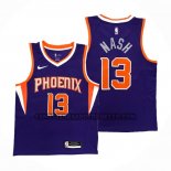 Canotte Phoenix Suns Steve Nash NO 13 Icon Viola