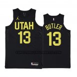 Canotte Utah Jazz Jared Butler NO 13 Statement 2022-23 Nero