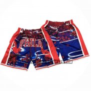 Pantaloncini Philadelphia 76ers Lunar New Year Mitchell & Ness Just Don Rosso