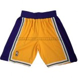 Pantaloncini Throwback Lakers Giallo