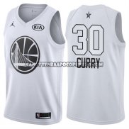 Canotte NBA All Star 2018 Warriors Stephen Curry Bianco